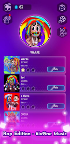 Rap Tiles - 6ix9ine Beats 0.1 APK + Mod (Free purchase) for Android