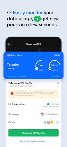 Telesim - eSIM Phone Internetのおすすめ画像4