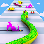 Cover Image of Download Snake Run Race・Fun Worms Games  APK