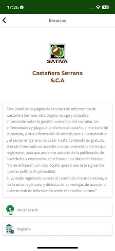 Castañera Serrana S.C.A Sativa Screen 2