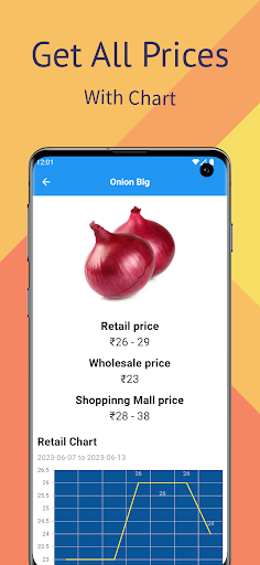 Vegetable Market Price Screen 2