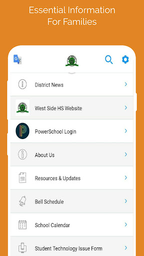 West Side High School Screen 3