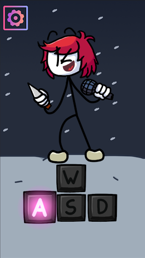 Stickmin Distraction Dance but FNF Character Test