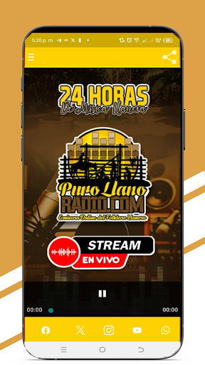 Puro Llano Radio Screen 2
