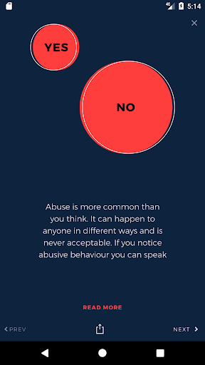 Oi - Be a voice against abuse Screen 3