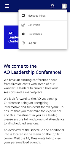AO Leadership Conference 2024 Screen 3
