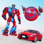 Cover Image of Download Bounce Ball Robot Car Transform: Car Robot Games 1.1 APK