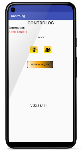 Android application Controlog screenshort