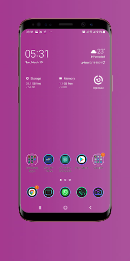 Android application Plain Wallpaper screenshort