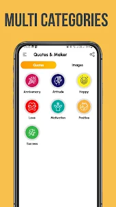 Quotes & Maker: Create, Share