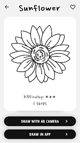 Captura de Pantalla 2 How to draw flowers and plants android
