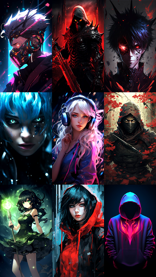 #8. Dark Anime Wallpaper HD (Android) 게시자: Pro Wallpaper HD