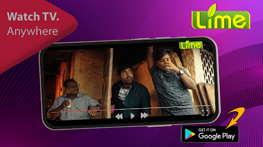 Android application Lime TV screenshort