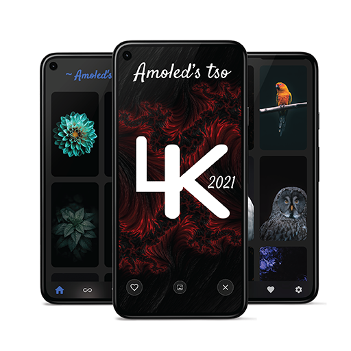Amoled Dark Wallpapers HD 4K - logo