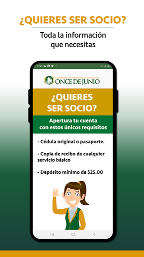 Once Móvil Screen 2