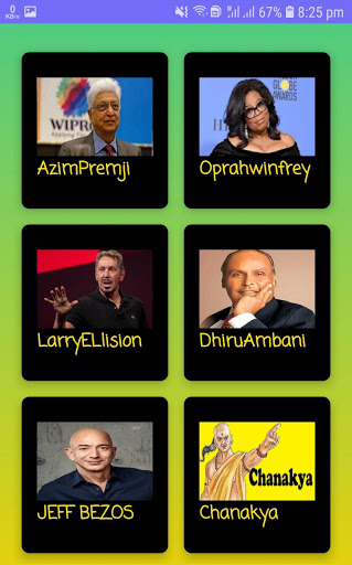 Inspiring Billionaire Quotes Screen 3