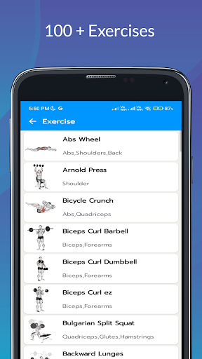 Gym Workout App: Gym & Fitness Screen 3
