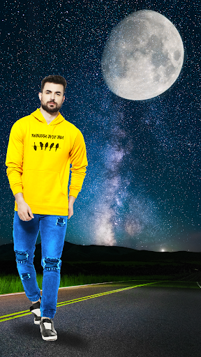 Android application Night Photo Frames and Editor screenshort