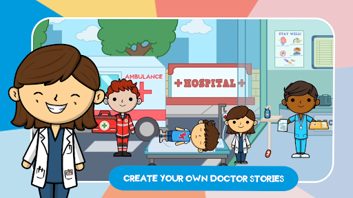 Lila's World:Dr Hospital Games screenshot