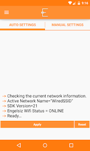 Engelsiz Pro : DNS Changer Screenshot