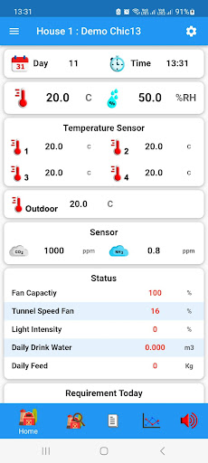 Android application Chickatron 13 screenshort
