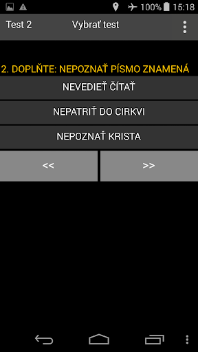 Testy z katechizmu Screen 2