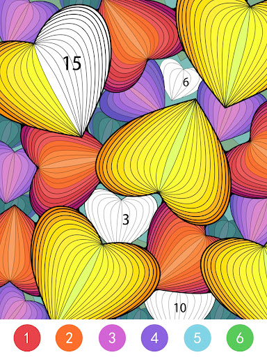 Tangle Color by Number Book screenshot 17