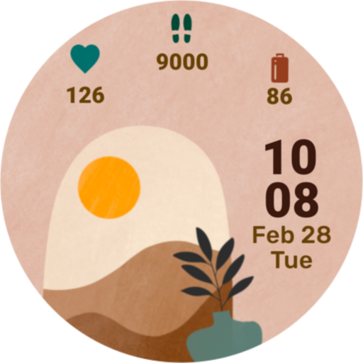 Boho Watch Face - 5 Themes logo