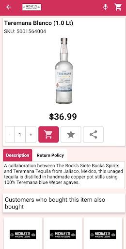 Michaels Liquors Screen 3