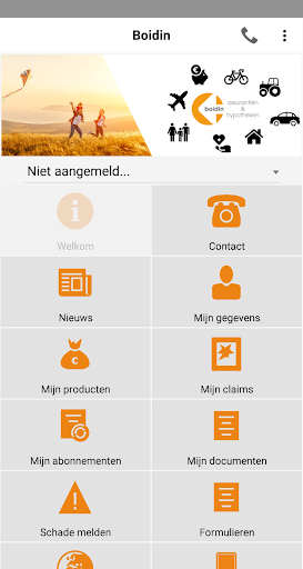 Android application Boidin screenshort