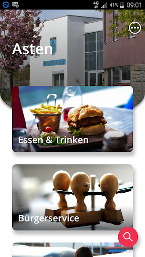 Asten Official CityApp Screen 2