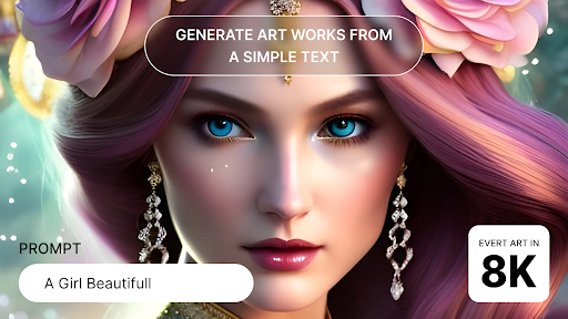 Android application AI Art Generator screenshort