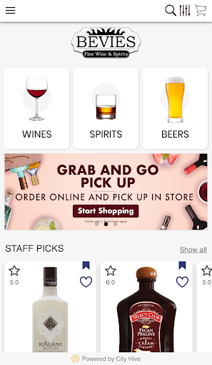 Bevies Fine Wine & Spirits Screen 2