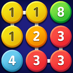 Symbolbild für Zahlen Verbinden – Blasenspiel