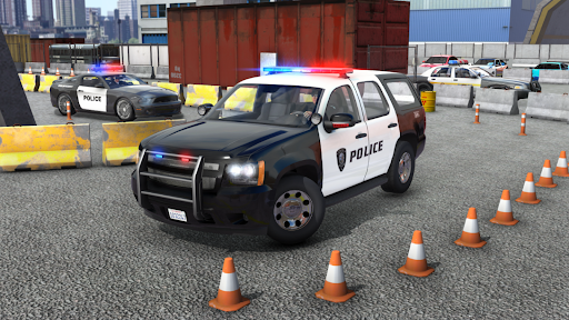 Police Car Parking Real Car screenshot 12
