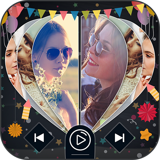 Love Heart Photo Video Maker for Android - Free App Download