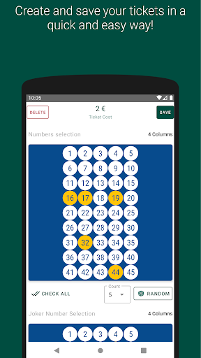 Greek Lottery Games & Results! Screen 2