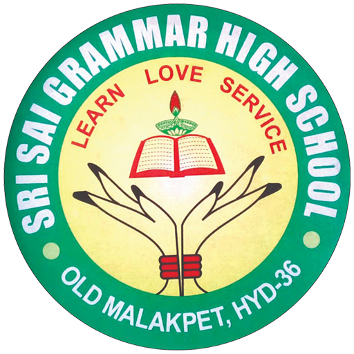 Sri Sai Grammar High School logo