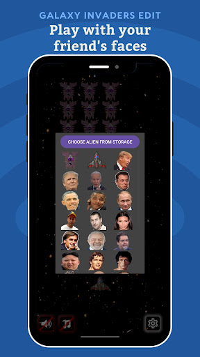 Galaxy Invaders Edit Screen 3