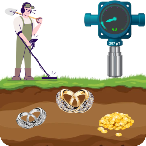 Metal and Gold Detector logo