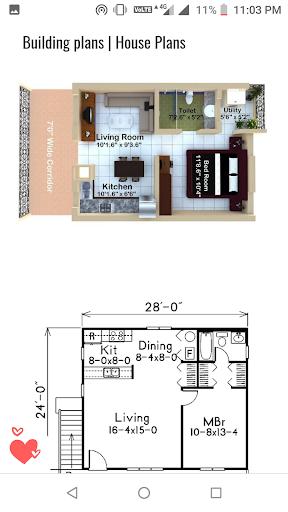 Android application Building Plans | House Plans screenshort
