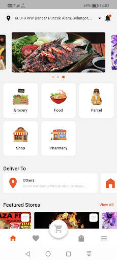 Android application ShopApps screenshort
