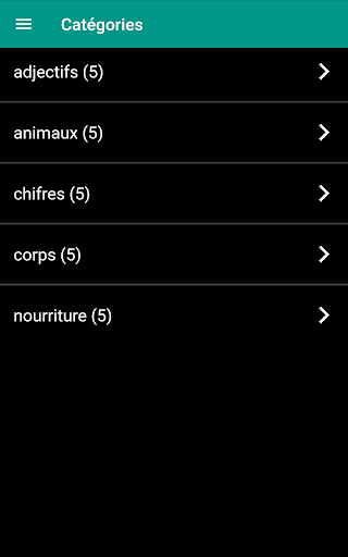Les Mots Wolof Demo Screen 2
