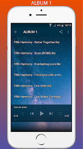 Captura de Pantalla 4 Fifth Harmony songs offline android