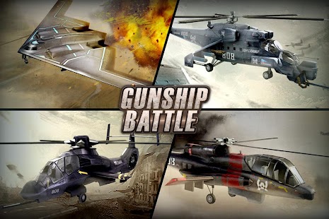 GUNSHIP BATTLE: Helicopter 3D Capture d'écran