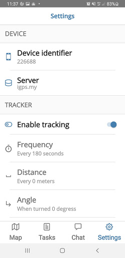 Mobile Phone GPS Tracker Screen 3