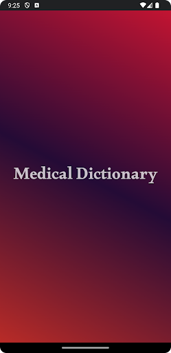 Android application قاموس طبي - Medical Dictionary screenshort
