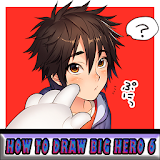 how to draw Bigs Heroes icon