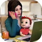 Mother's Office Job & Baby Life Simulator Apk