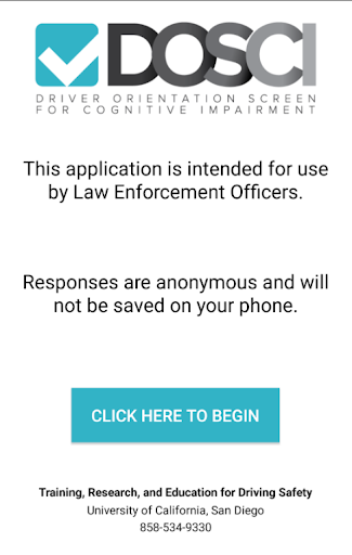 Android application DOSCI screenshort